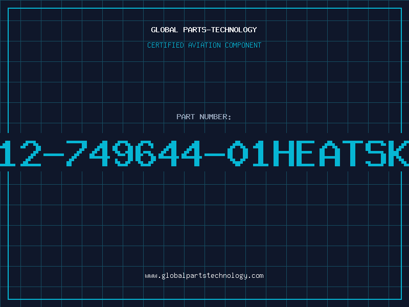 Aviation Part 12-749644-01HEATSK