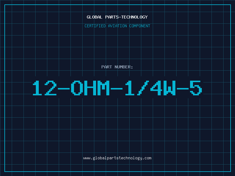 Aviation Part 12-OHM-1/4W-5