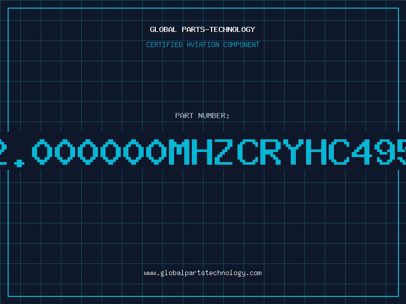 Aviation Part 12.000000MHZCRYHC4950