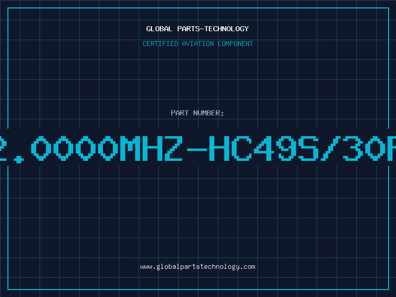 Aviation Part 12.0000MHZ-HC49S/30PF