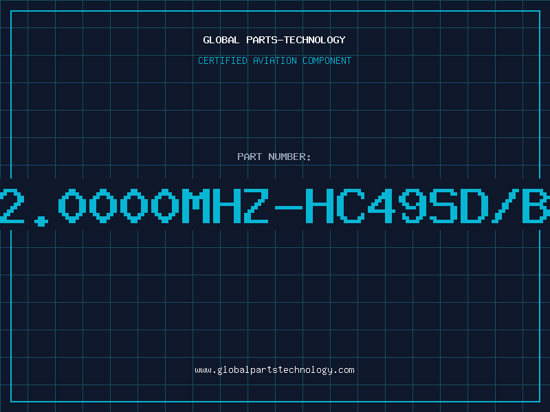 Aviation Part 12.0000MHZ-HC49SD/BR