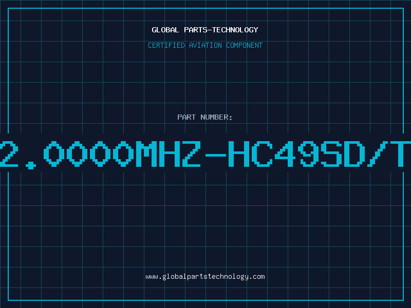 Aviation Part 12.0000MHZ-HC49SD/TR