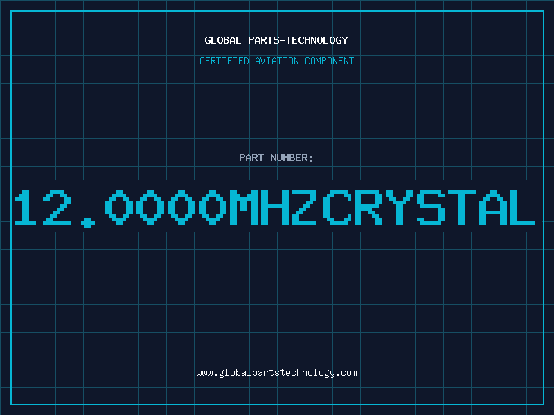 Aviation Part 12.0000MHZCRYSTAL