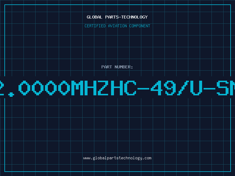Aviation Part 12.0000MHZHC-49/U-SMD