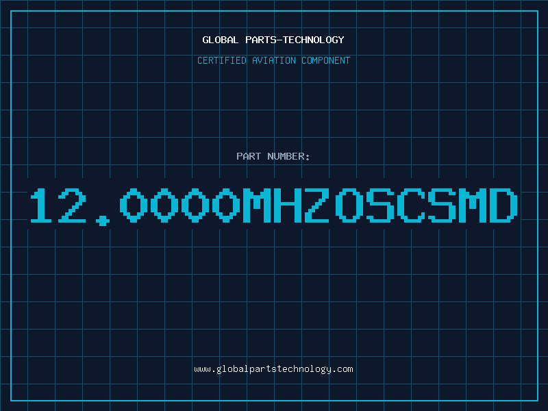 Aviation Part 12.0000MHZOSCSMD