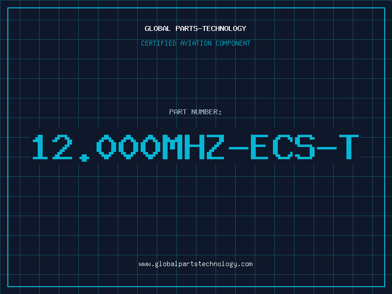 Aviation Part 12.000MHZ-ECS-T