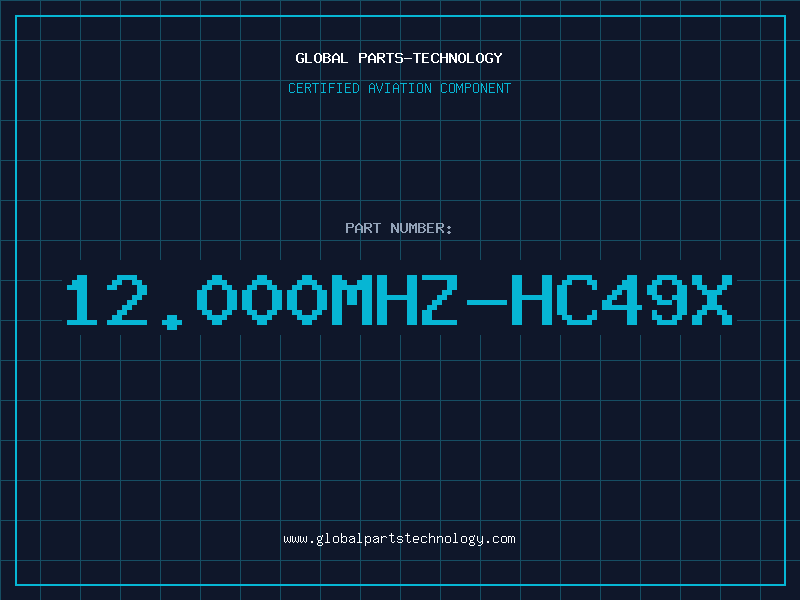 Aviation Part 12.000MHZ-HC49X