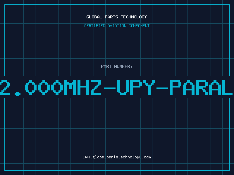 Aviation Part 12.000MHZ-UPY-PARALE