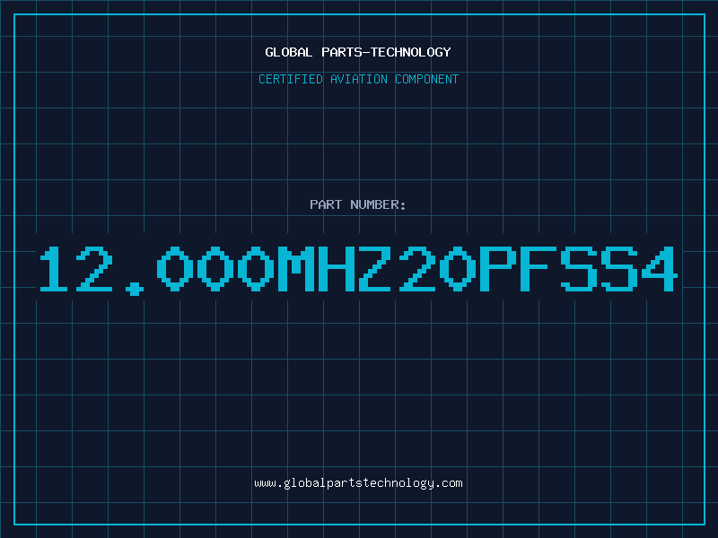 Aviation Part 12.000MHZ20PFSS4
