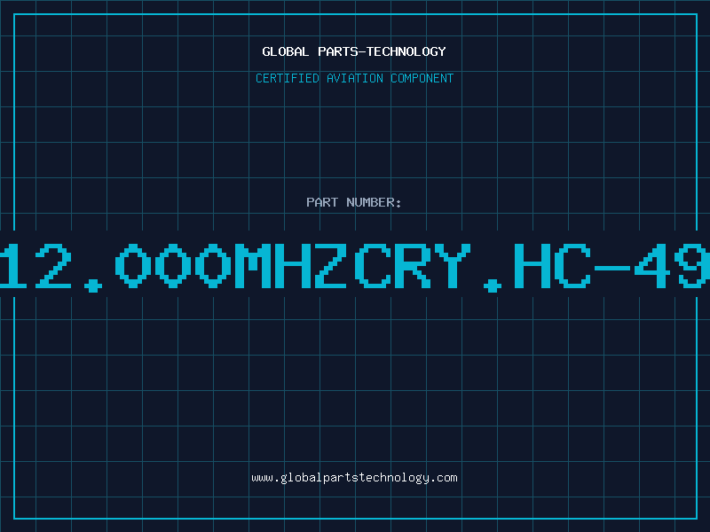 Aviation Part 12.000MHZCRY.HC-49