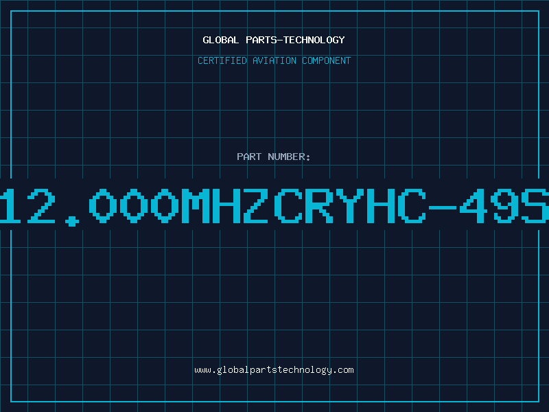 Aviation Part 12.000MHZCRYHC-49S
