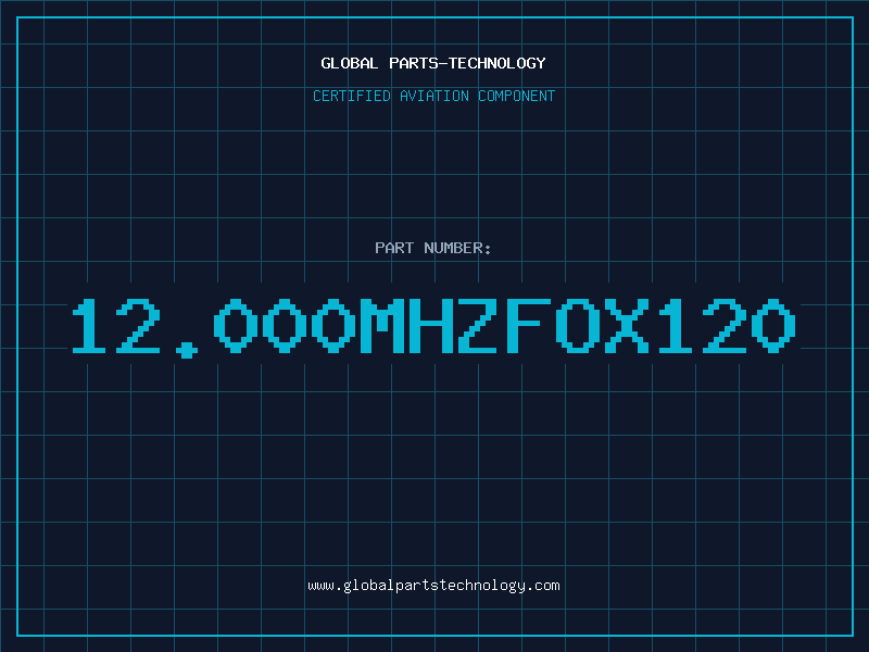 Aviation Part 12.000MHZFOX120