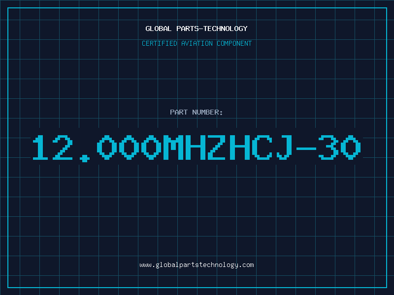 Aviation Part 12.000MHZHCJ-30