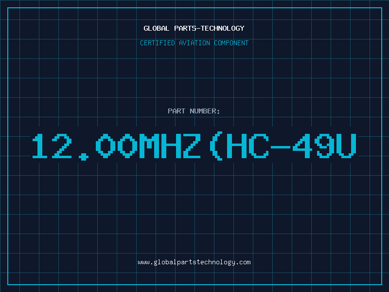 Aviation Part 12.00MHZ(HC-49U