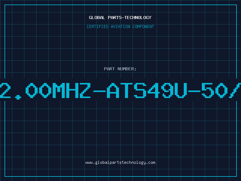 Aviation Part 12.00MHZ-ATS49U-50/5