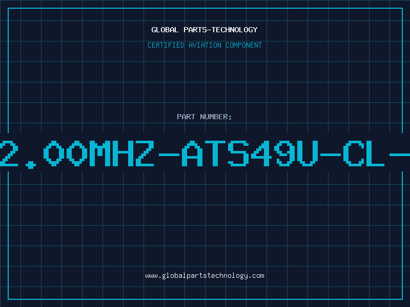 Aviation Part 12.00MHZ-ATS49U-CL-3