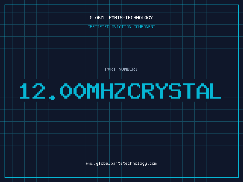 Aviation Part 12.00MHZCRYSTAL