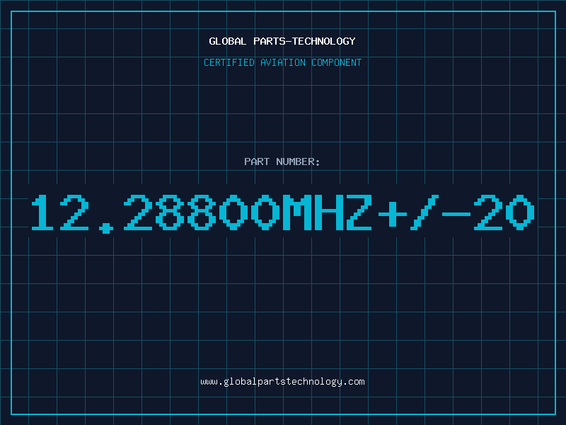 Aviation Part 12.28800MHZ+/-20