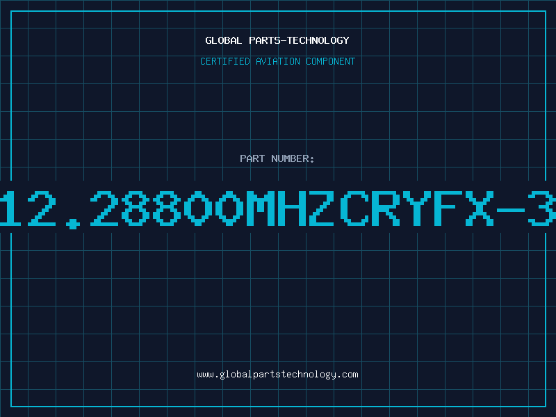 Aviation Part 12.28800MHZCRYFX-3