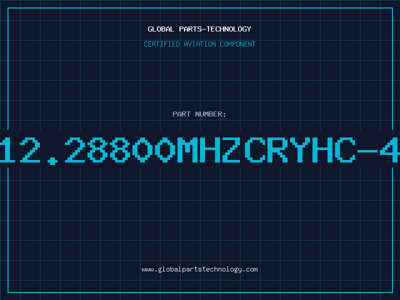 Aviation Part 12.28800MHZCRYHC-4