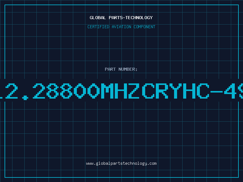 Aviation Part 12.28800MHZCRYHC-49