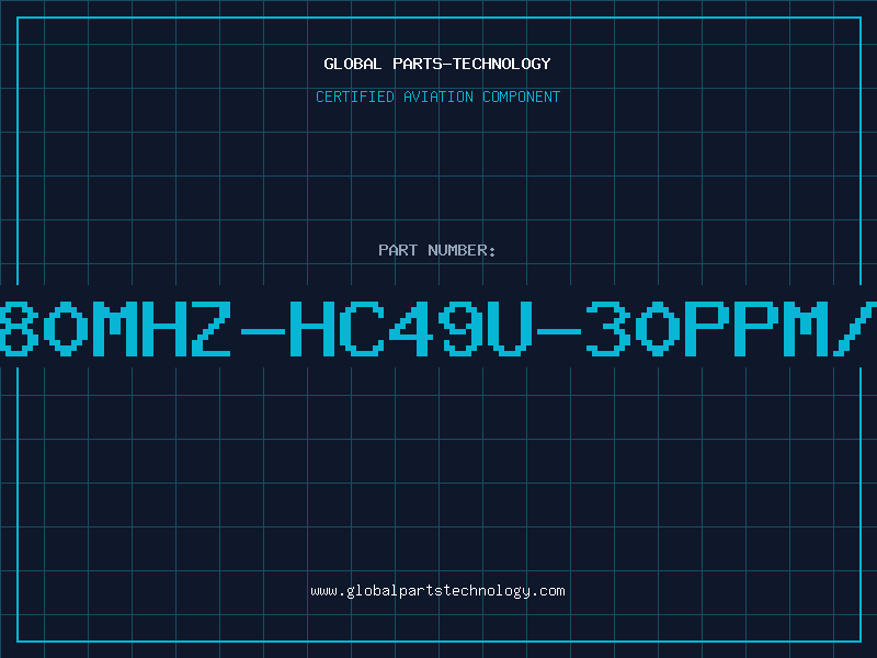 Aviation Part 12.2880MHZ-HC49U-30PPM/50PPM
