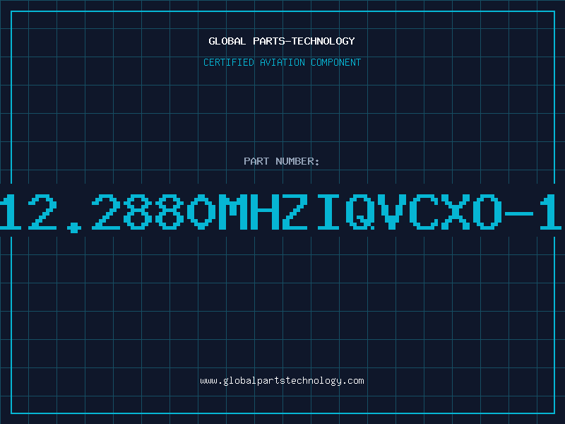 Aviation Part 12.2880MHZIQVCXO-1
