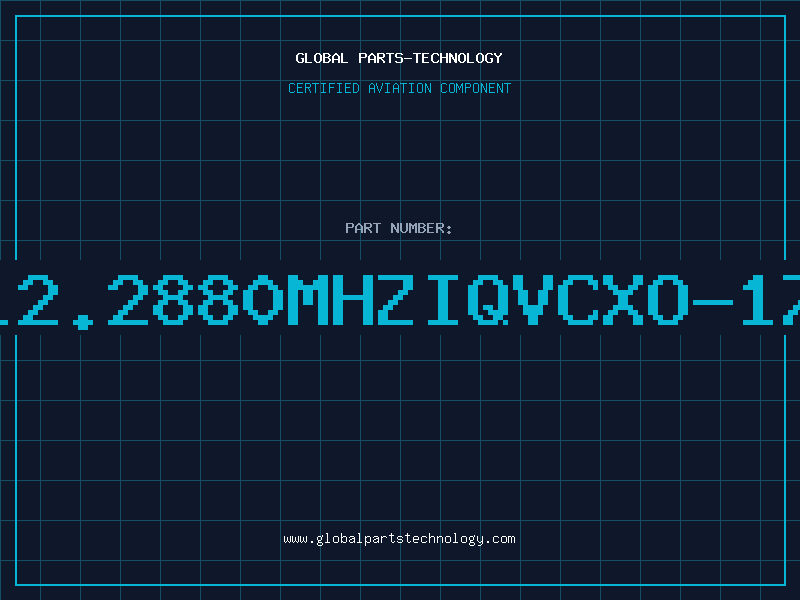 Aviation Part 12.2880MHZIQVCXO-17