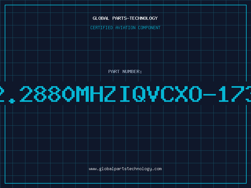 Aviation Part 12.2880MHZIQVCXO-173B