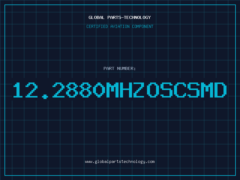 Aviation Part 12.2880MHZOSCSMD