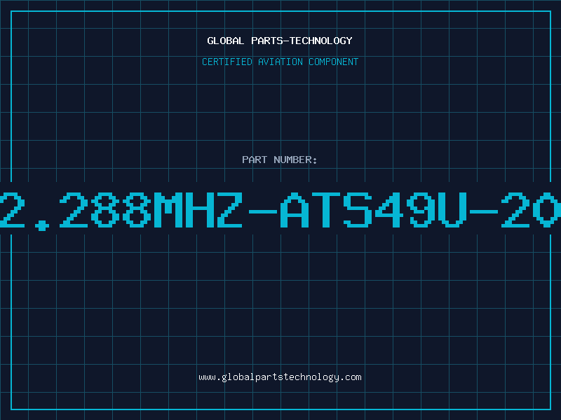 Aviation Part 12.288MHZ-ATS49U-20P