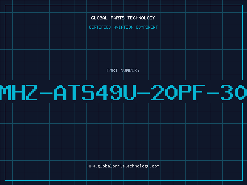 Aviation Part 12.288MHZ-ATS49U-20PF-30PPM-SU