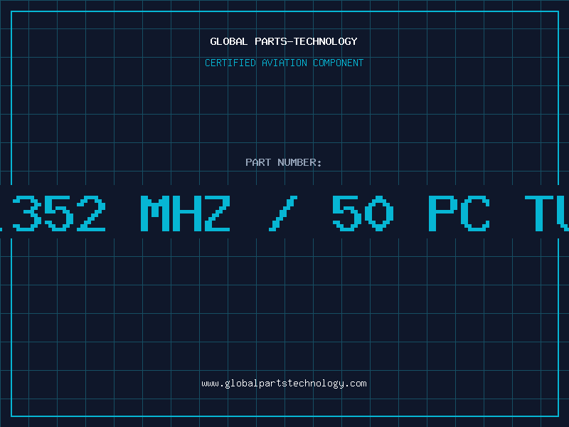 Aviation Part 12.352 MHZ / 50 PC TUBE