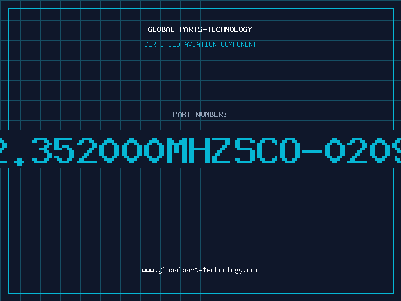 Aviation Part 12.352000MHZSCO-02097