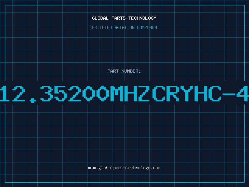 Aviation Part 12.35200MHZCRYHC-4