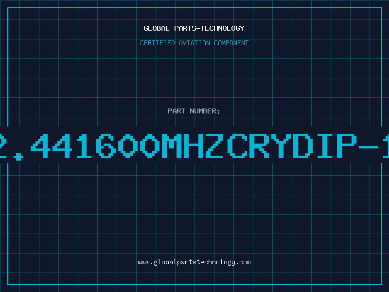 Aviation Part 12.441600MHZCRYDIP-14