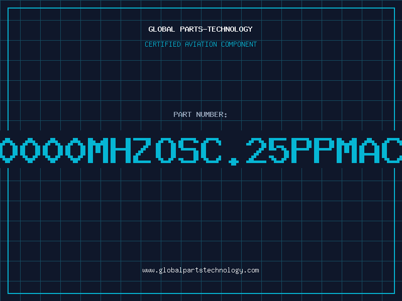 Aviation Part 12.500000MHZOSC.25PPMACT1100