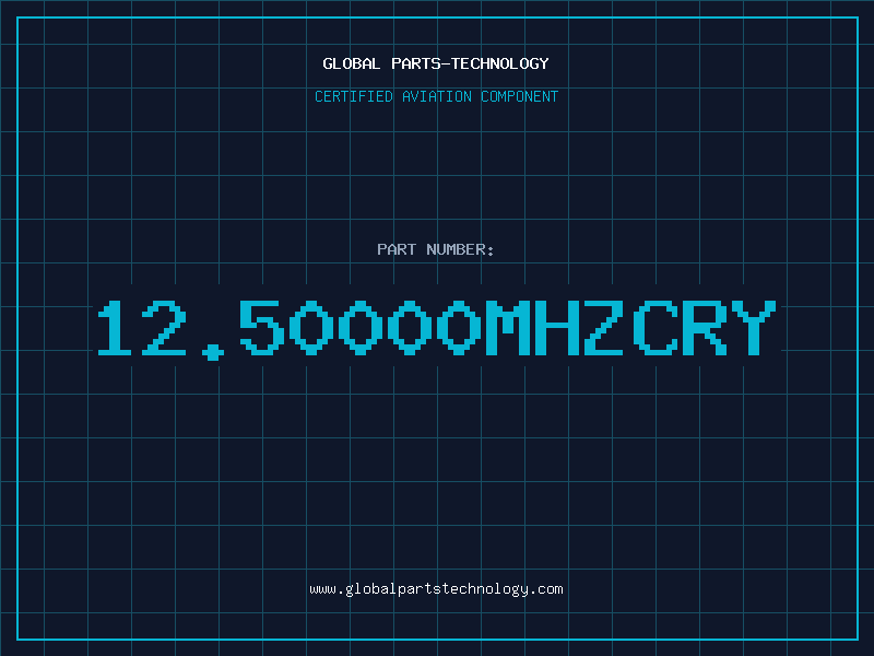 Aviation Part 12.50000MHZCRY