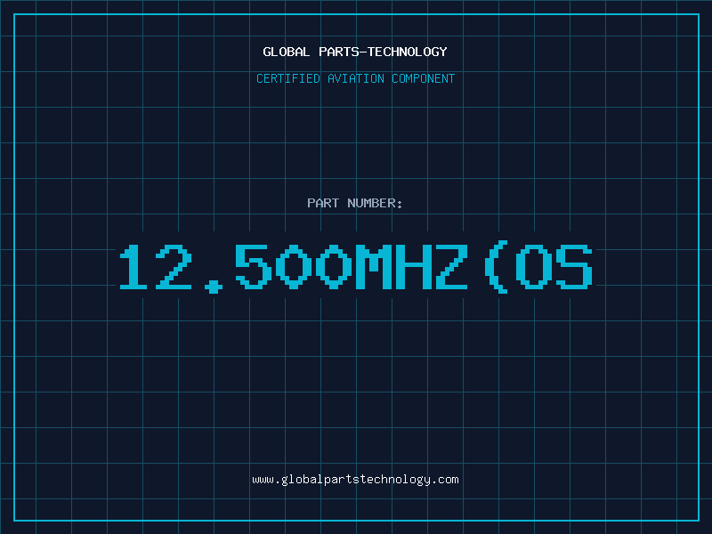 Aviation Part 12.500MHZ(OS