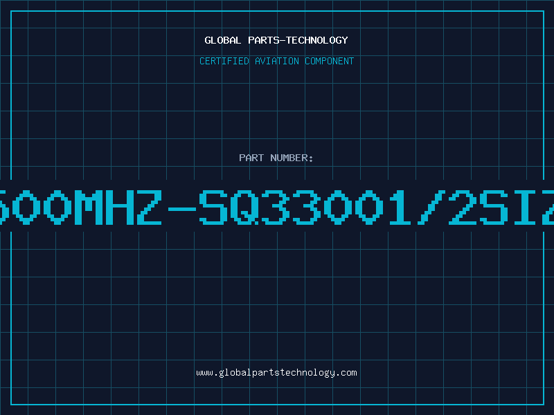Aviation Part 12.500MHZ-SQ33001/2SIZEOS