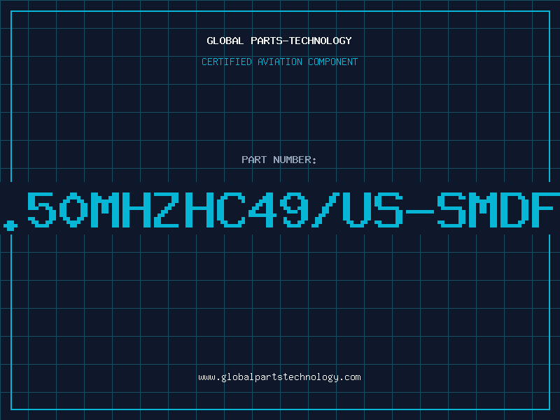 Aviation Part 12.50MHZHC49/US-SMDFCT