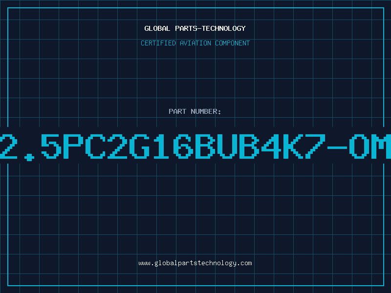 Aviation Part 12.5PC2G16BUB4K7-OMG