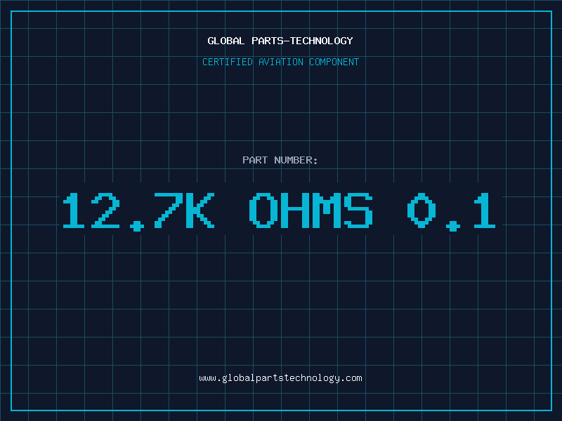 Aviation Part 12.7K OHMS 0.1