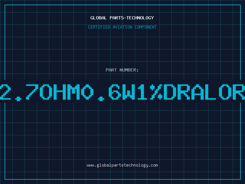 Aviation Part 12.7OHM0.6W1%DRALORI
