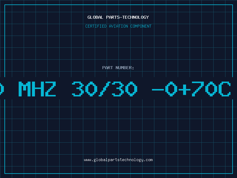 Aviation Part 12.80 Mhz 30/30 -0+70C 16pF