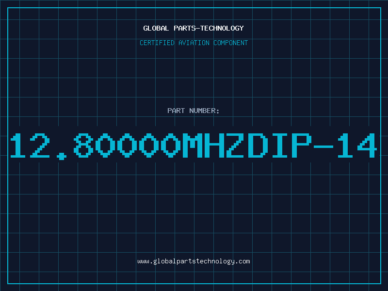 Aviation Part 12.80000MHZDIP-14