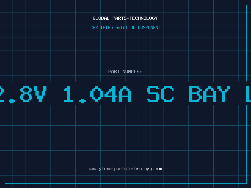 Aviation Part 12.8v 1.04A SC Bay La