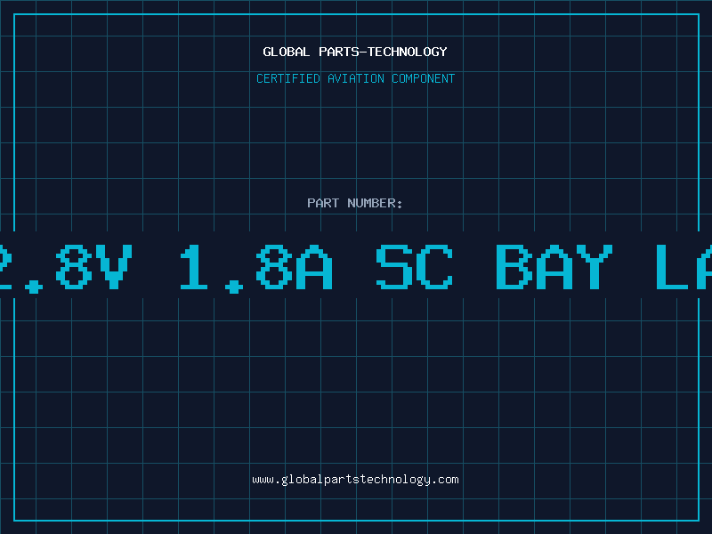 Aviation Part 12.8v 1.8A SC Bay Lam