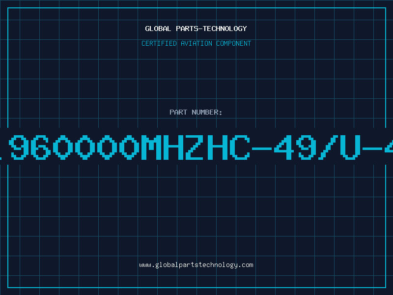 Aviation Part 12.960000MHZHC-49/U-4MM
