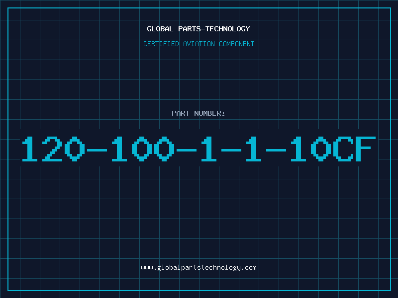 Aviation Part 120-100-1-1-10CF